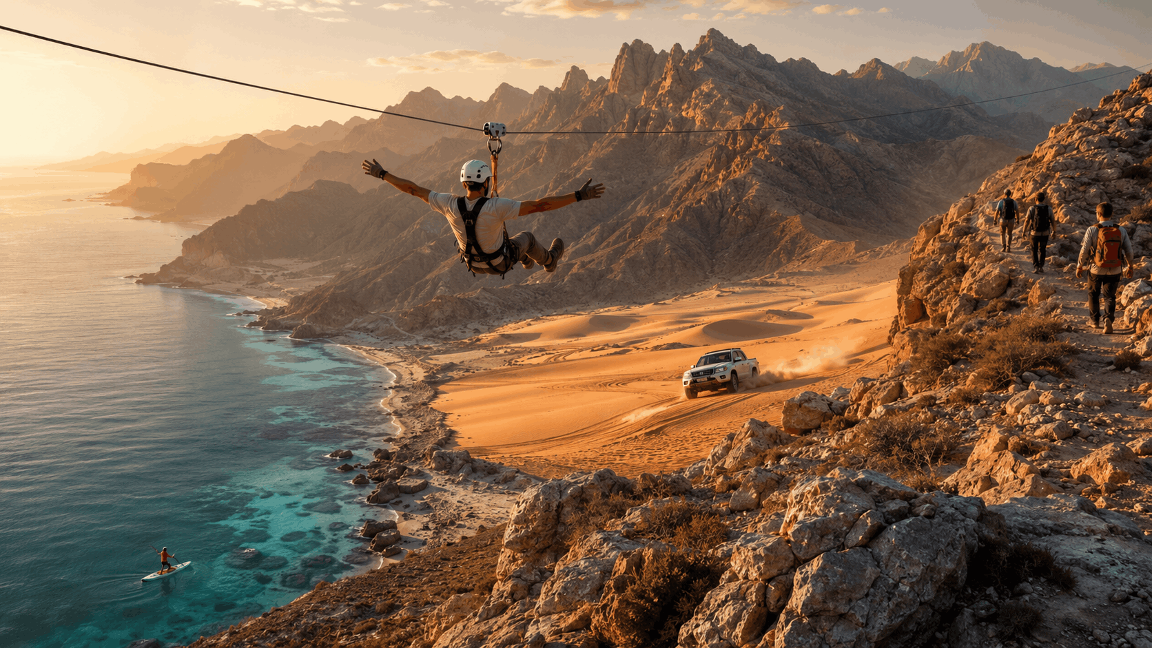 Adventure activities in Ras Al Khaimah