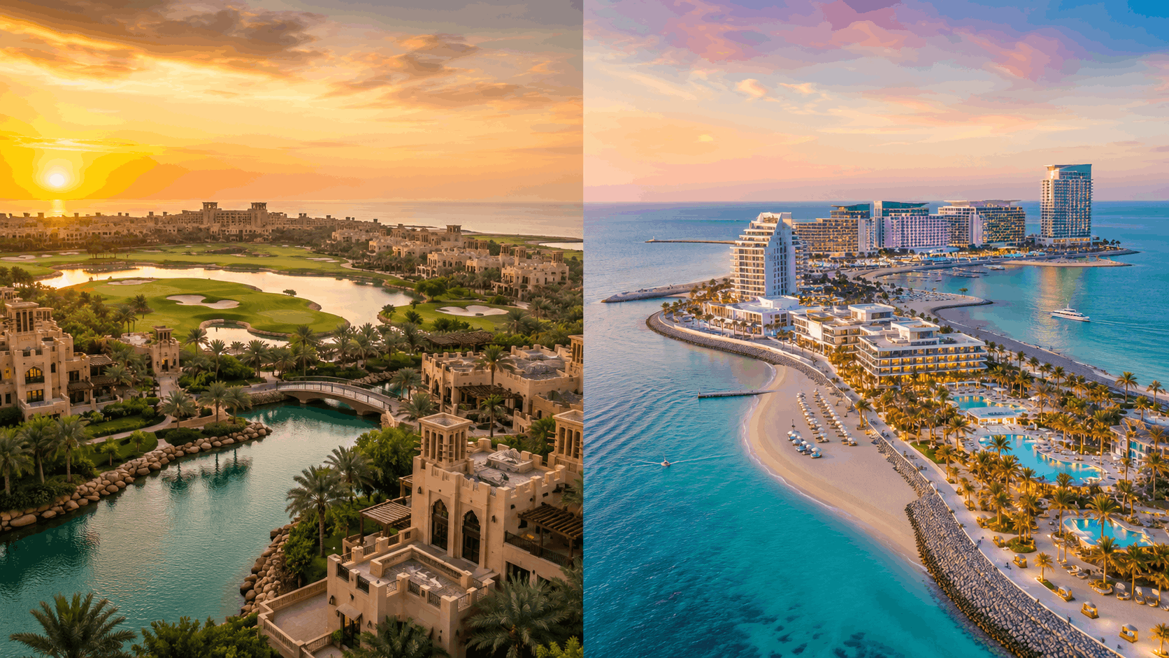 Al Hamra vs Al Marjan Island