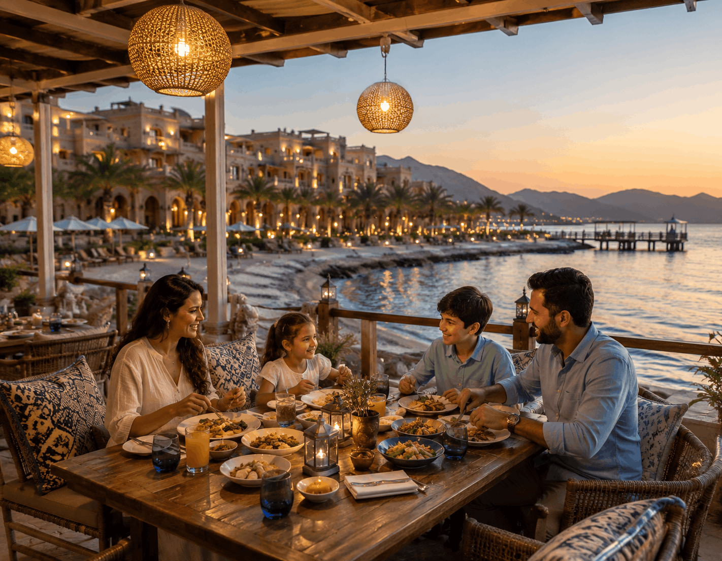 Best hotel restaurant for families Ras Al Khaimah