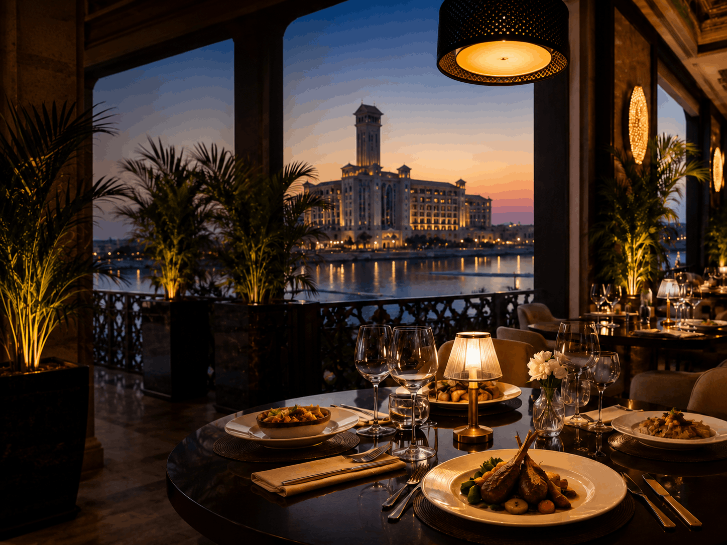 Best hotel restaurant in Al Hamra