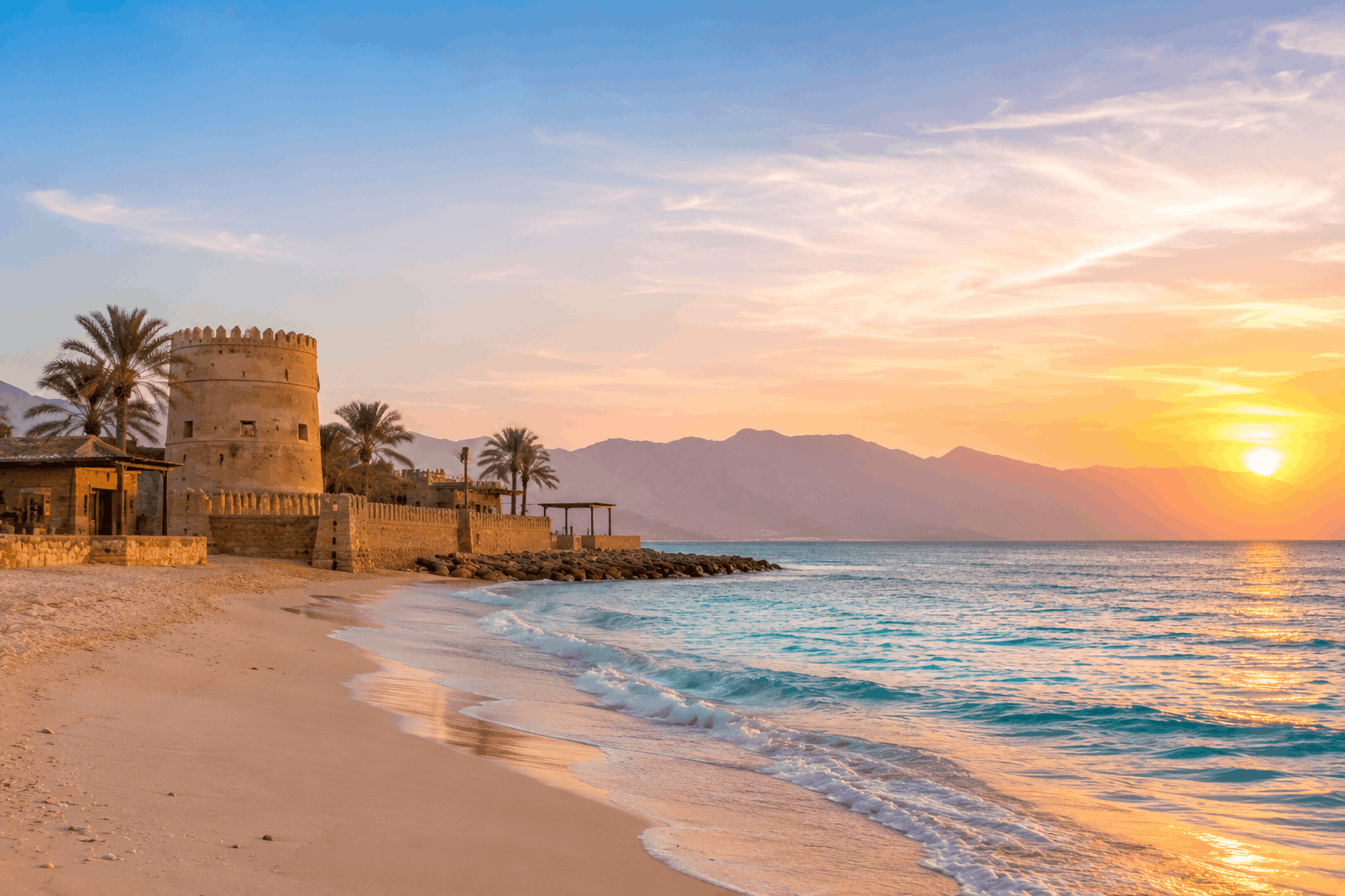 Desert, heritage or beach in Ras Al Khaimah