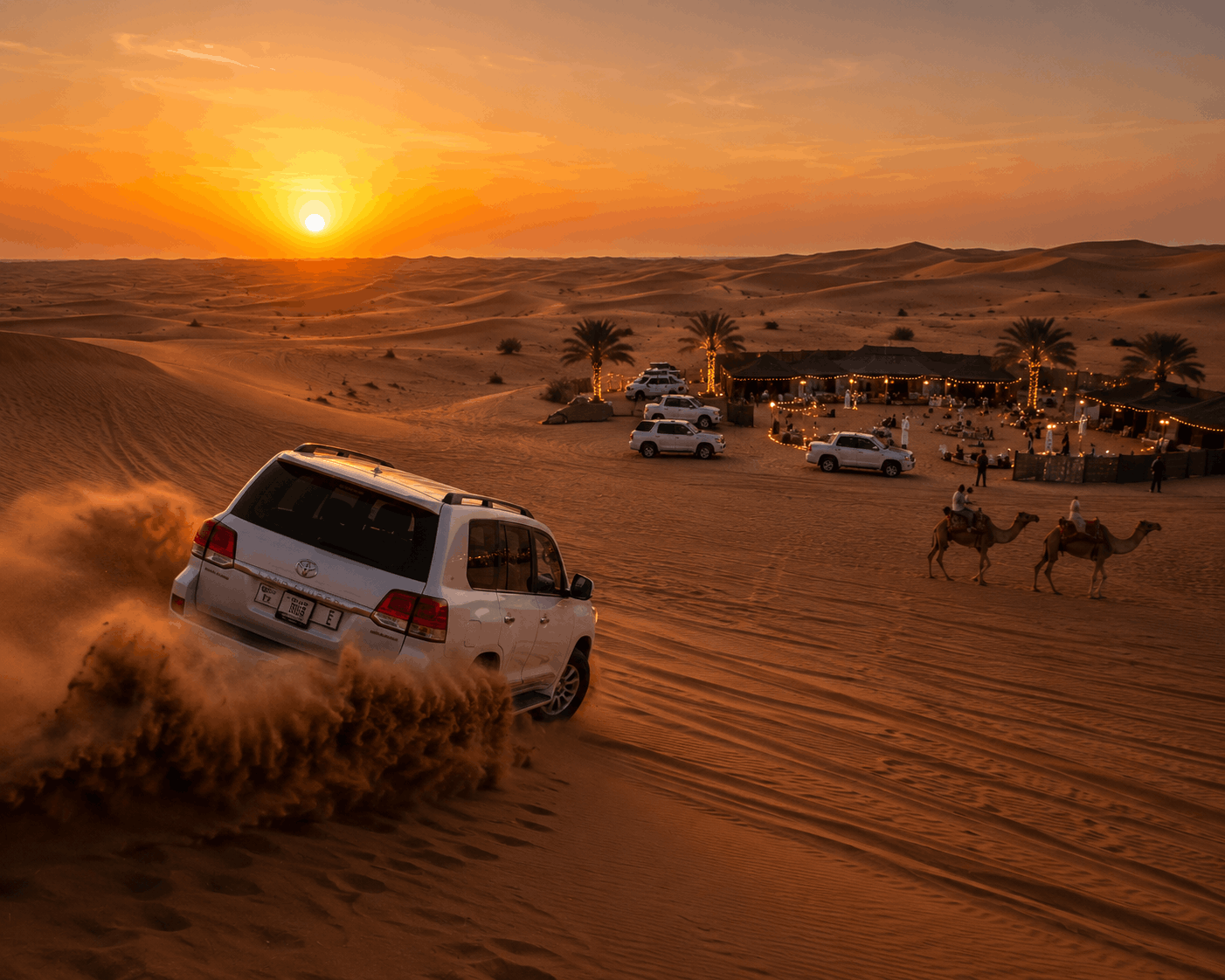Desert safari adventure