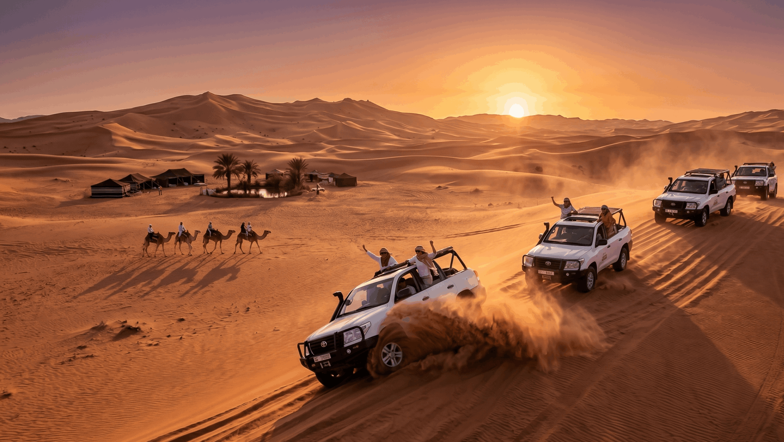 Winter desert safari Ras Al Khaimah