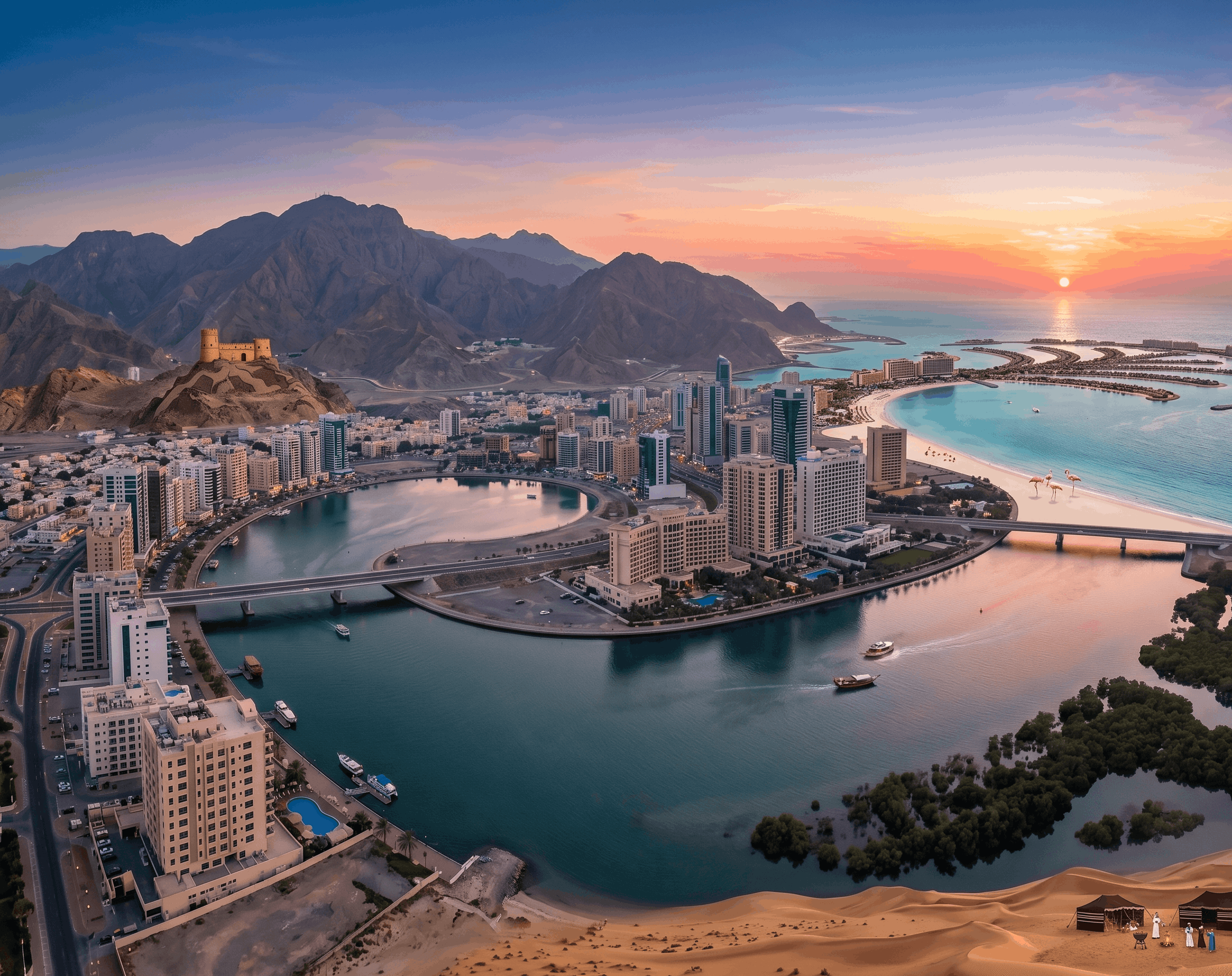 Family itinerary for Ras Al Khaimah