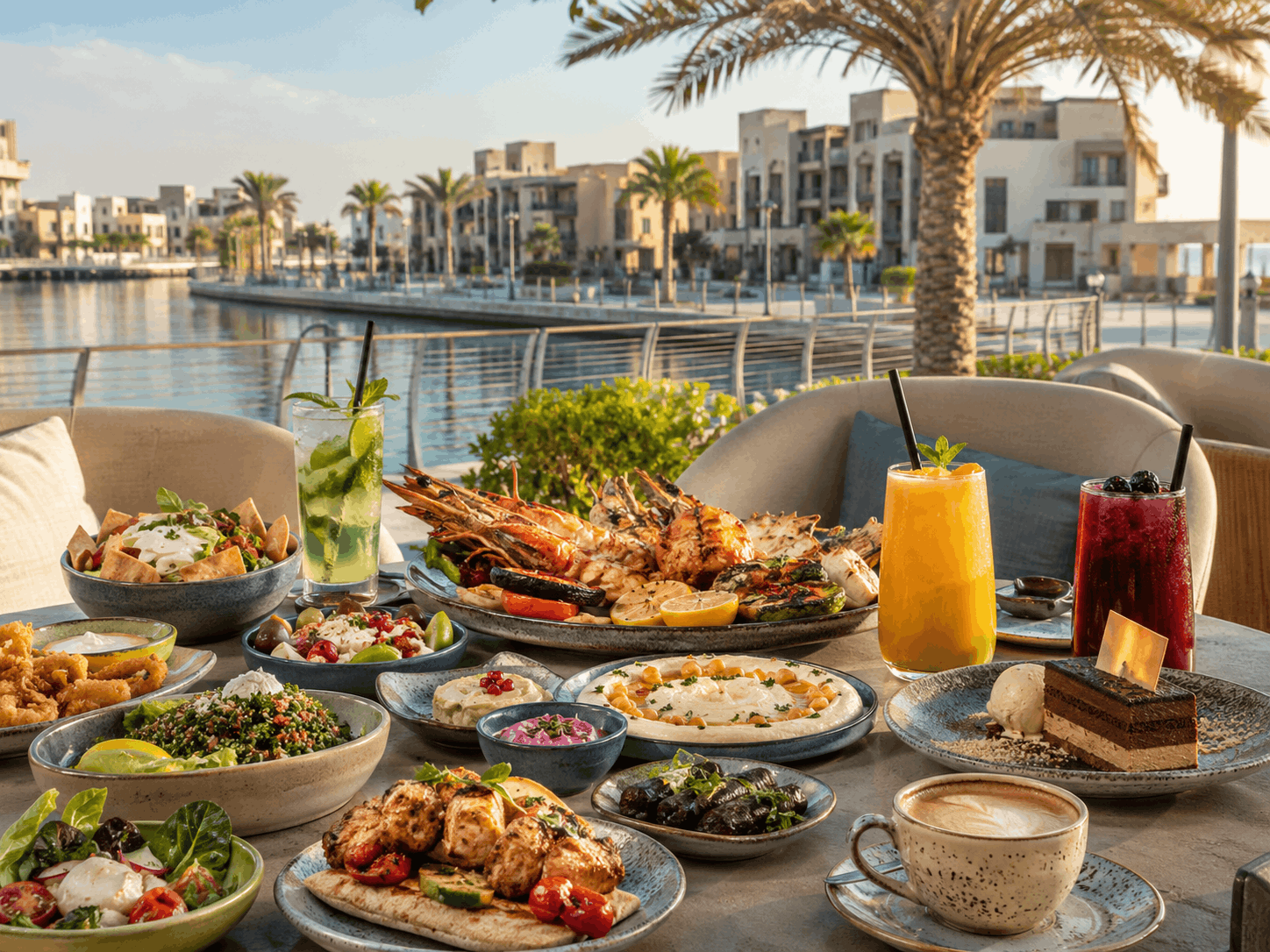Food and drink in Mina Al Arab