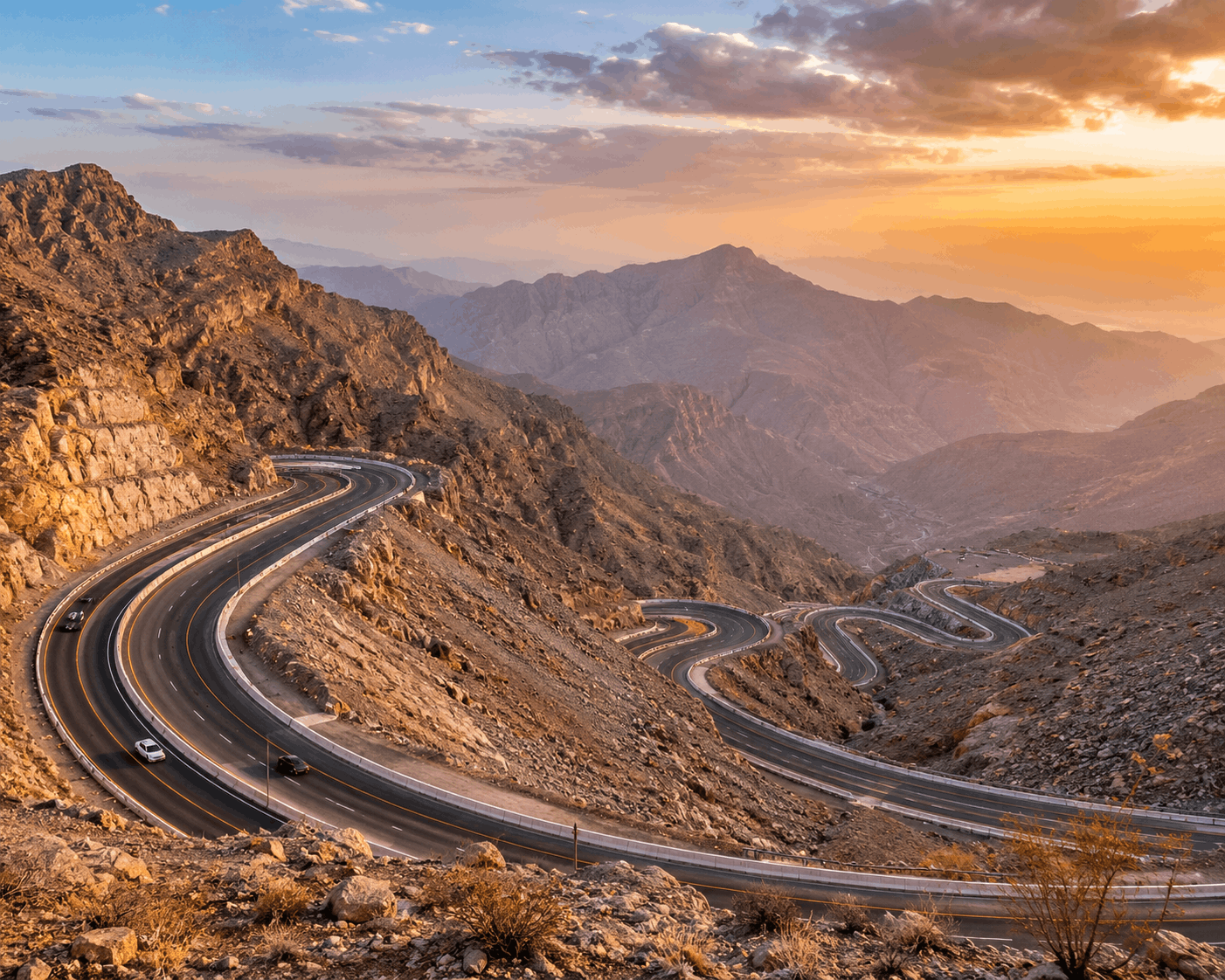 Family Jebel Jais drive
