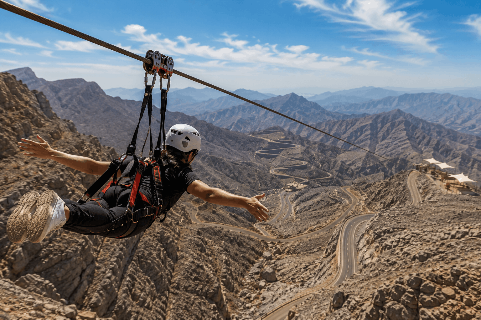 Jebel Jais zipline adventure
