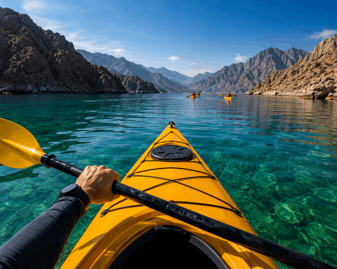 Kayaking Ras Al Khaimah