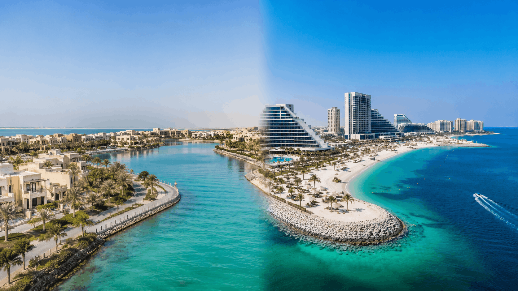 Mina Al Arab vs Al Marjan Island