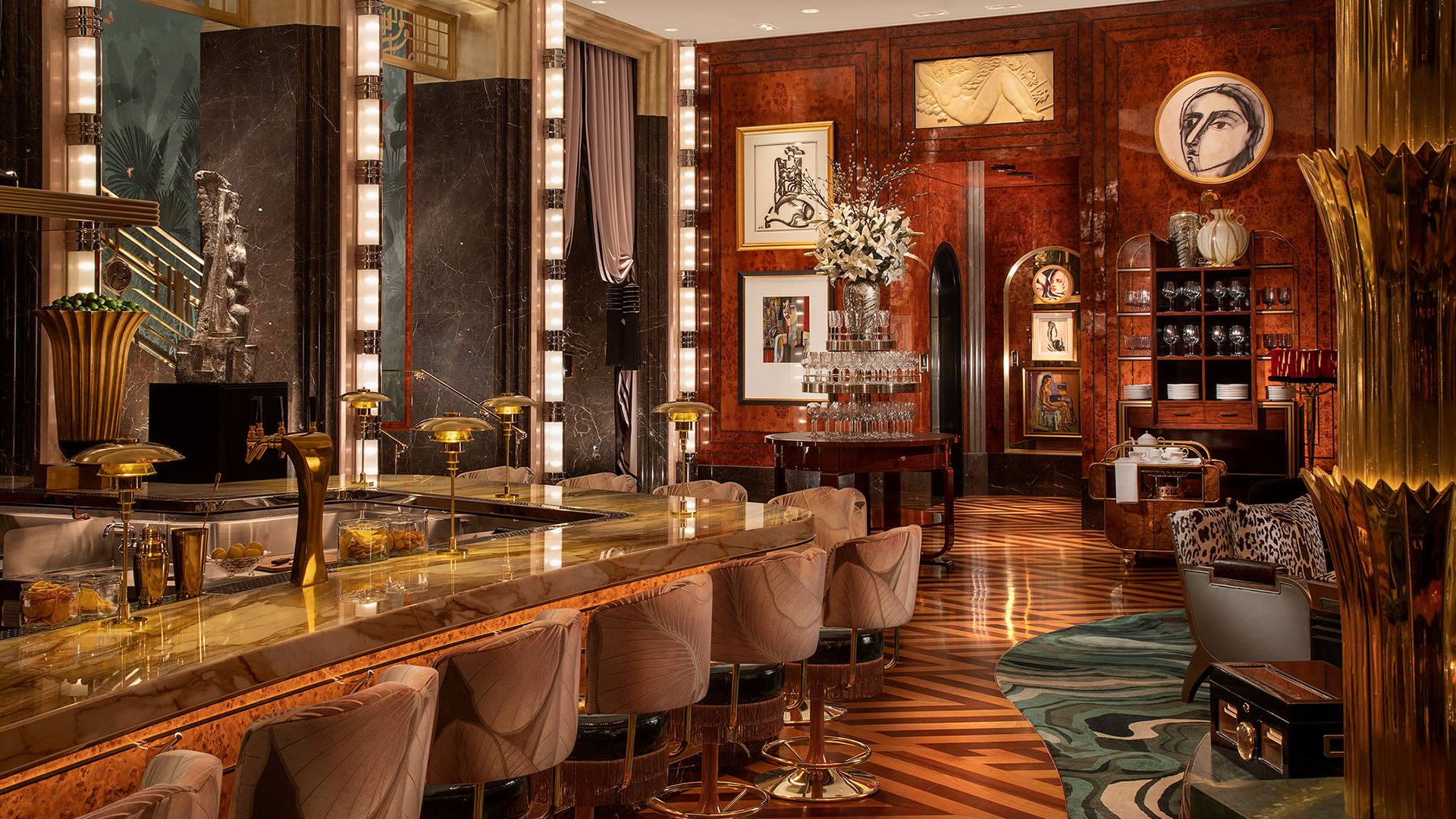 Wynn Al Marjan Island Delilah lower bar